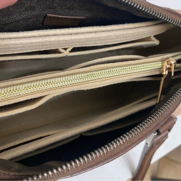 GUCCI Pink Canvas/Leather Handbag 👜 - Picture 10 of 10